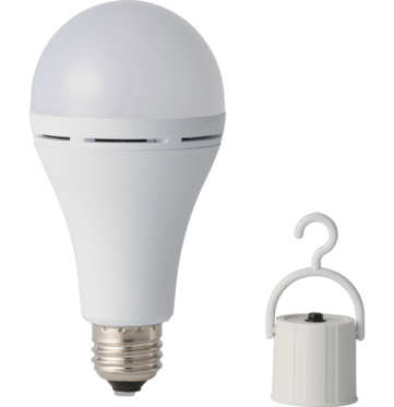 かりはな製作所蓄電型ＬＥＤ電球 昼白色KS01-WH