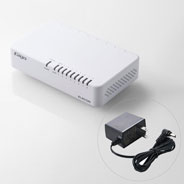 宅内ハブ 本体 （8ポート／電源外付型／1000BASE-T対応）