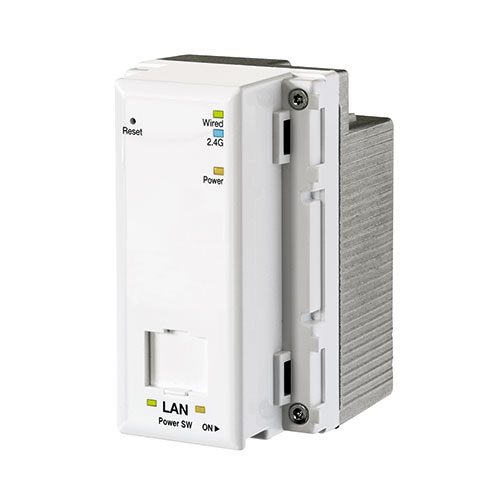壁埋込み型無線lanアクセスポイント Wi Fi Ap ユニット300mbps 電話ジャックなし 取り付け工事セット つなぐネットオンラインショップ